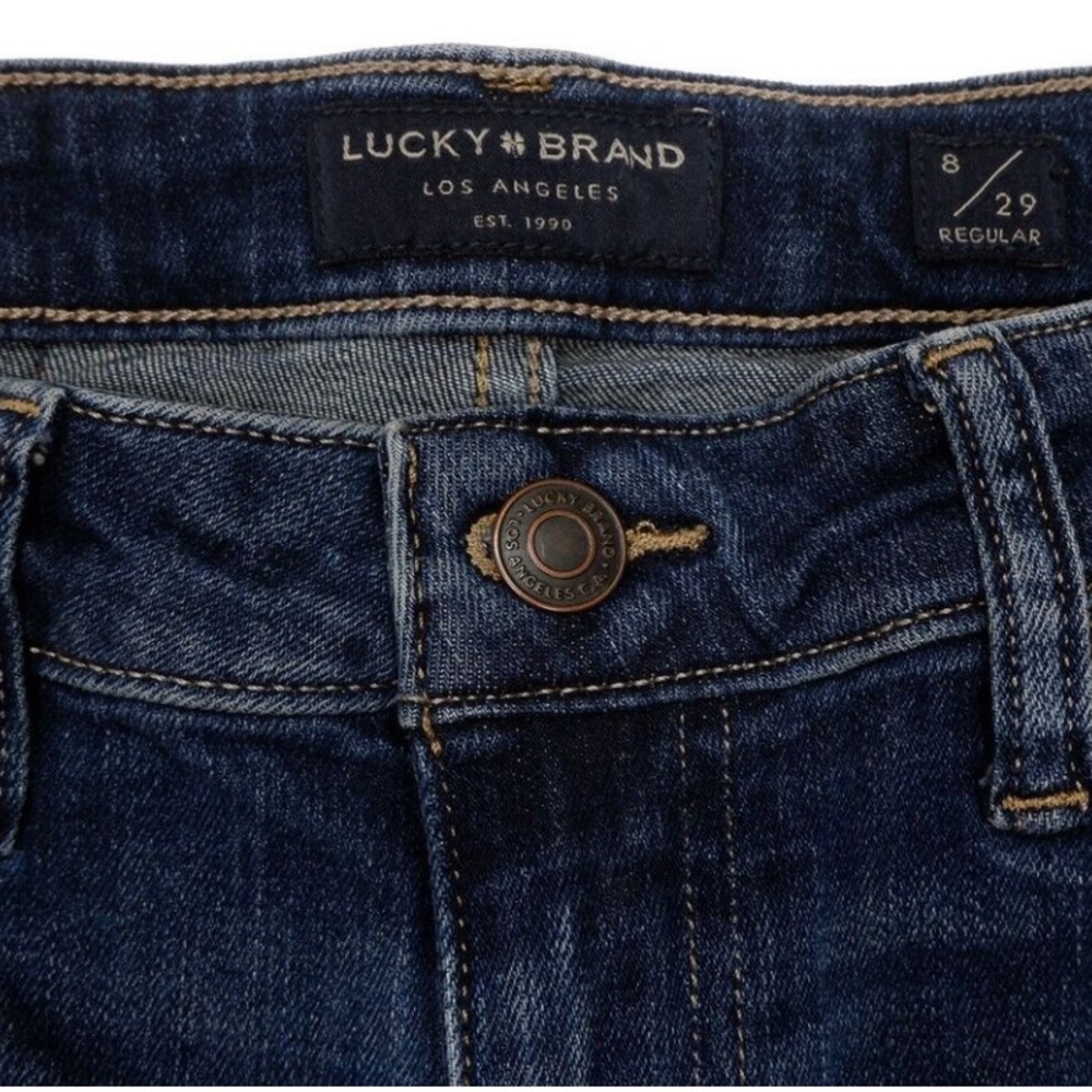 Lucky Brand Lolita Low Rise Skinny Jeans Size 8 Womens Stretch Measure 28 x 26.5 - Picture 10 of 11